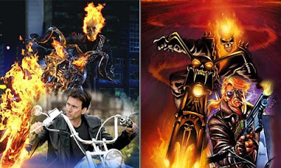 nicolas cage as ghost rider