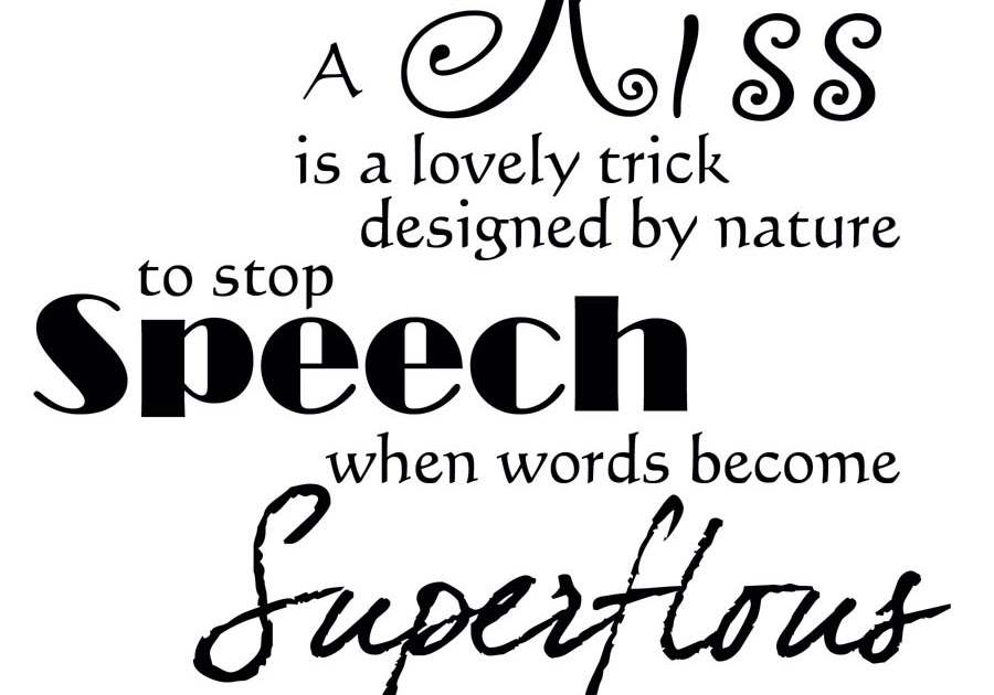 Old Word Art Site A Kiss