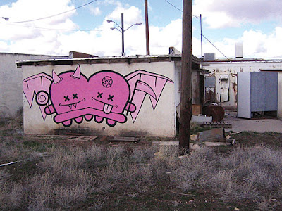 graffiti, poster graffiti and stickers by buff monsters