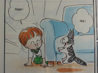 rencontre entre chien chaton