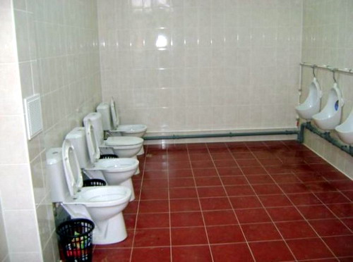 Open Plan Toilets