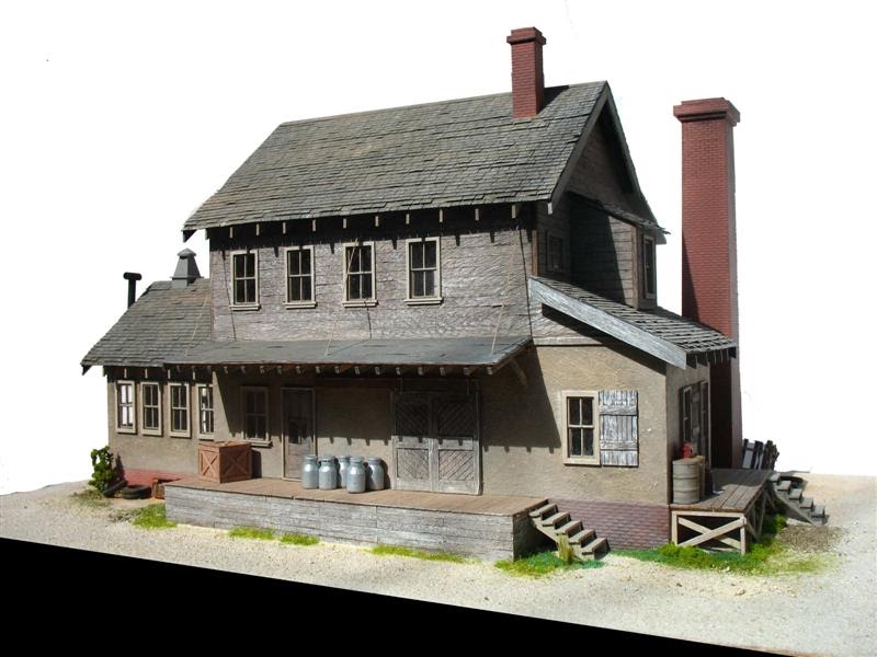 O Scale Dioramas The Creamery Diorama