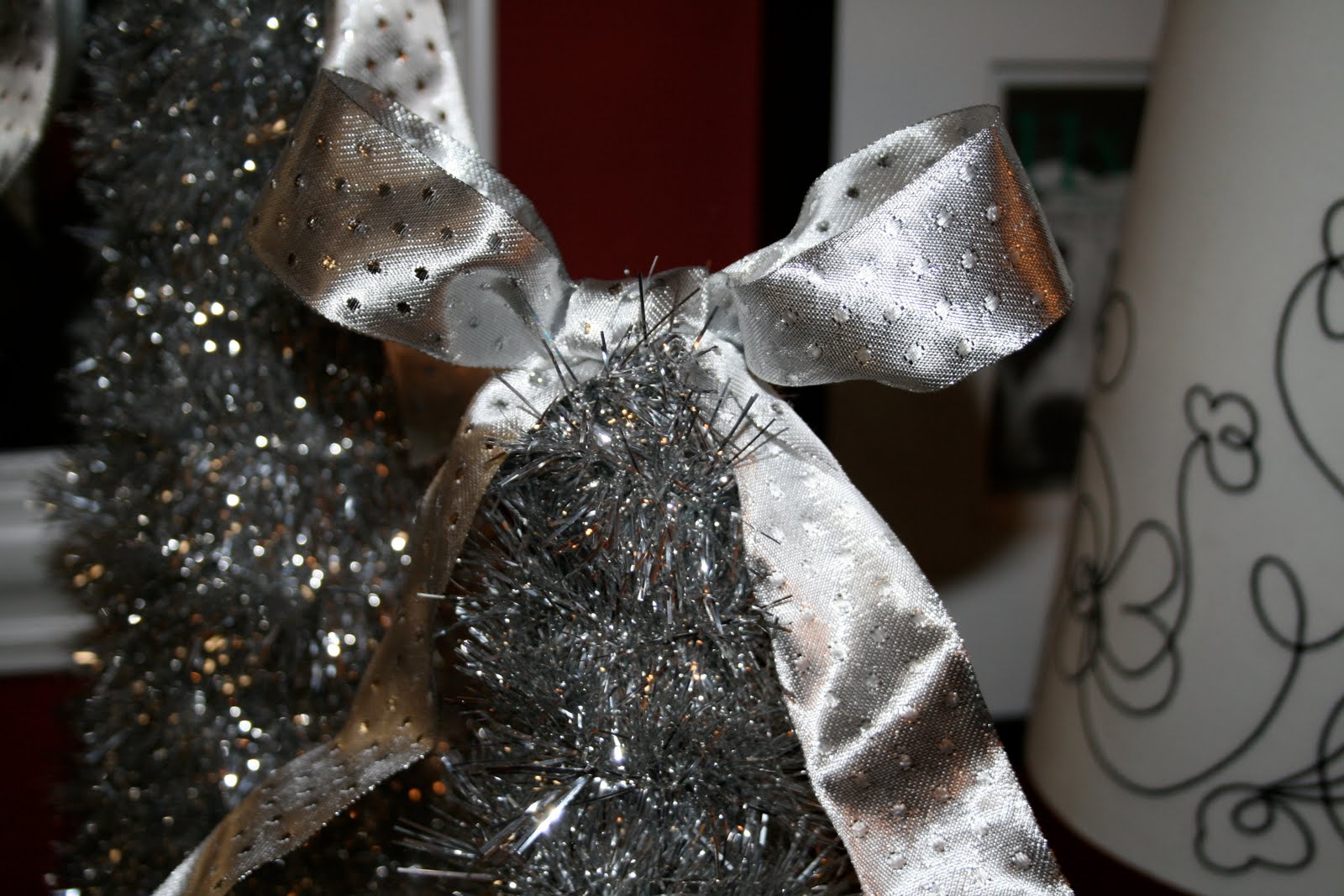 DesignAholic Tinsel Garland Trees