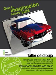 TALLER DE DIBUJO EN EL INJU