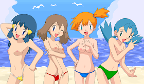 Pokemon Girls Misty May Dawn Hentai