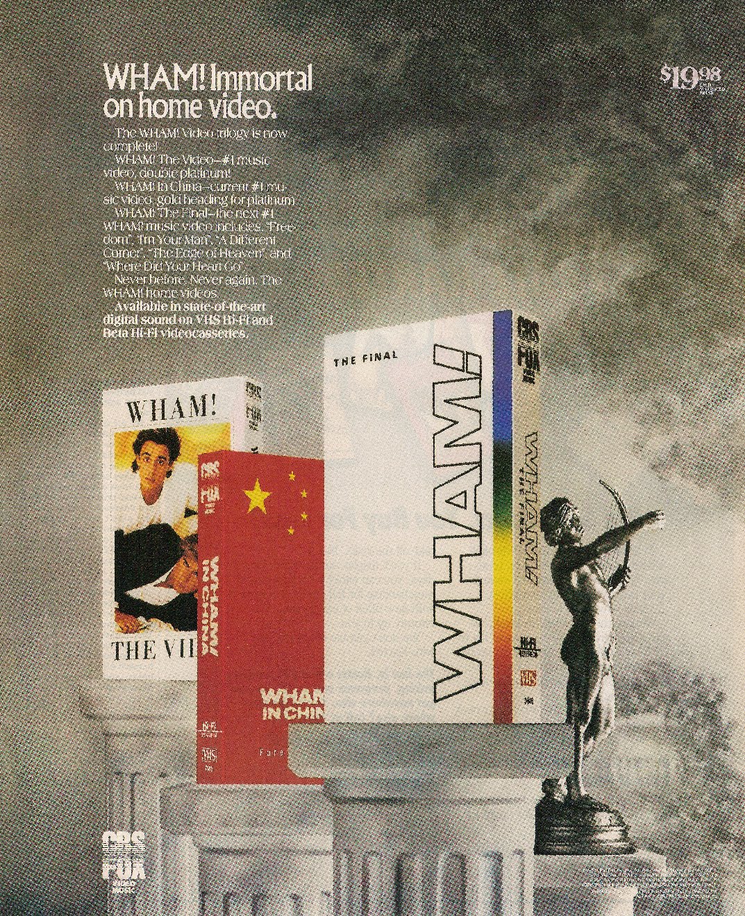WHAM ! (Enjoy What You Do): Wham! Immortal on home video WHAM ! (Enjoy What You Do): Wham! Immortal on home video