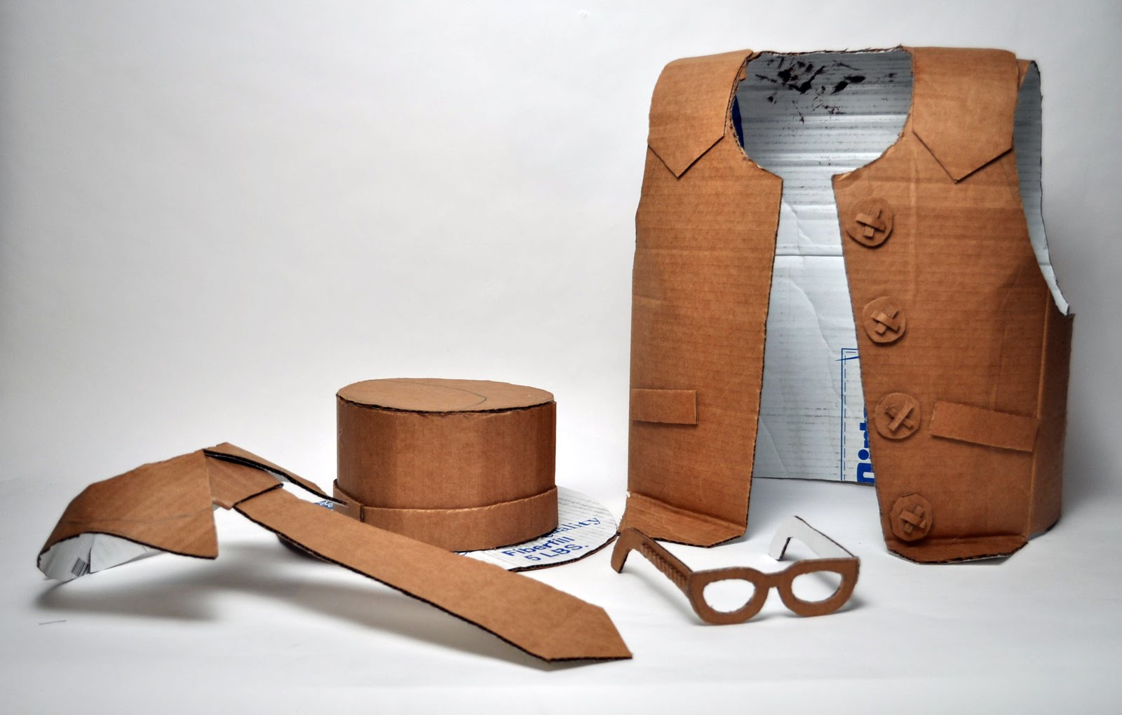 process Cardboard Man