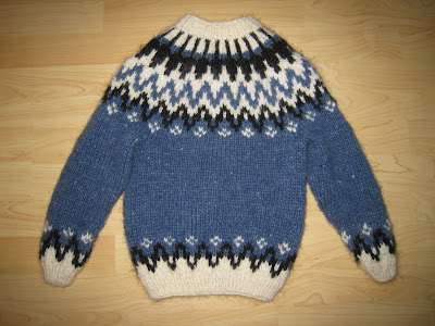 Knit Icelandic: FREE PATTERN AND DESCRIPTION - How to knit a Icelandic Sweater