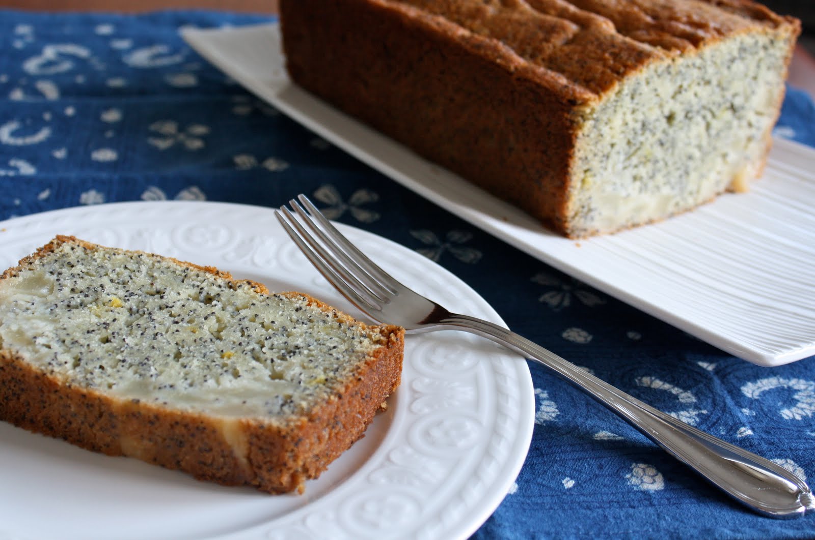 Hey, Lady Grey Pear & Poppy Seed Coffee Cake