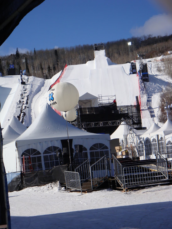 ski jump for Winter X games