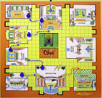 optimal paths in clue game arena