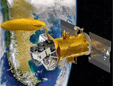 Artist's concept of the Aquarius mission Artist's concept of the Aquarius mission