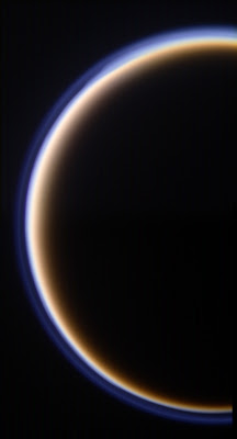 Target 3 of Cassini Scientist for a Day shows a portion of Titan and its atmosphere Target 3 of Cassini Scientist for a Day shows a portion of Titan and its atmosphere