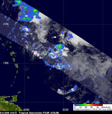 Colin Low Pressure Area