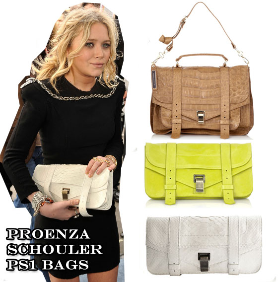 Throwback Thursday: Celebs and Their Proenza Schouler PS1 Bags - PurseBlog