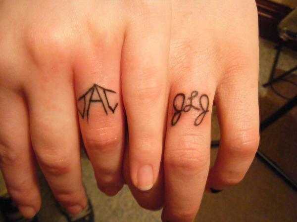 Wedding Ring Finger Tattoos Designs