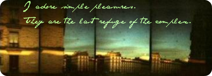 ...the last refuge of the complex.