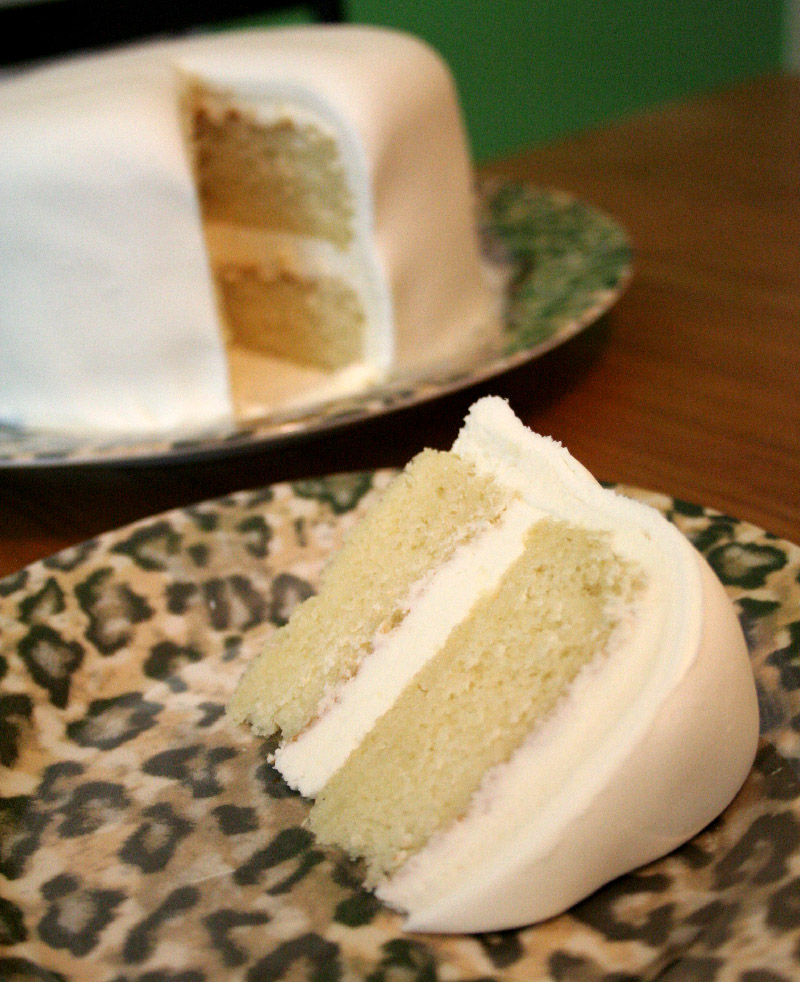 CBC Cakes and More Created by Christi Simple White Fondant Covered