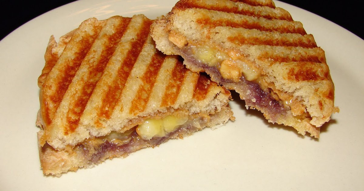 Nummy Kitchen Peanut Butter, Jelly, and Banana Panini Tyler