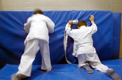 Nens amb TDAH en una sessió de Tatami teràpia