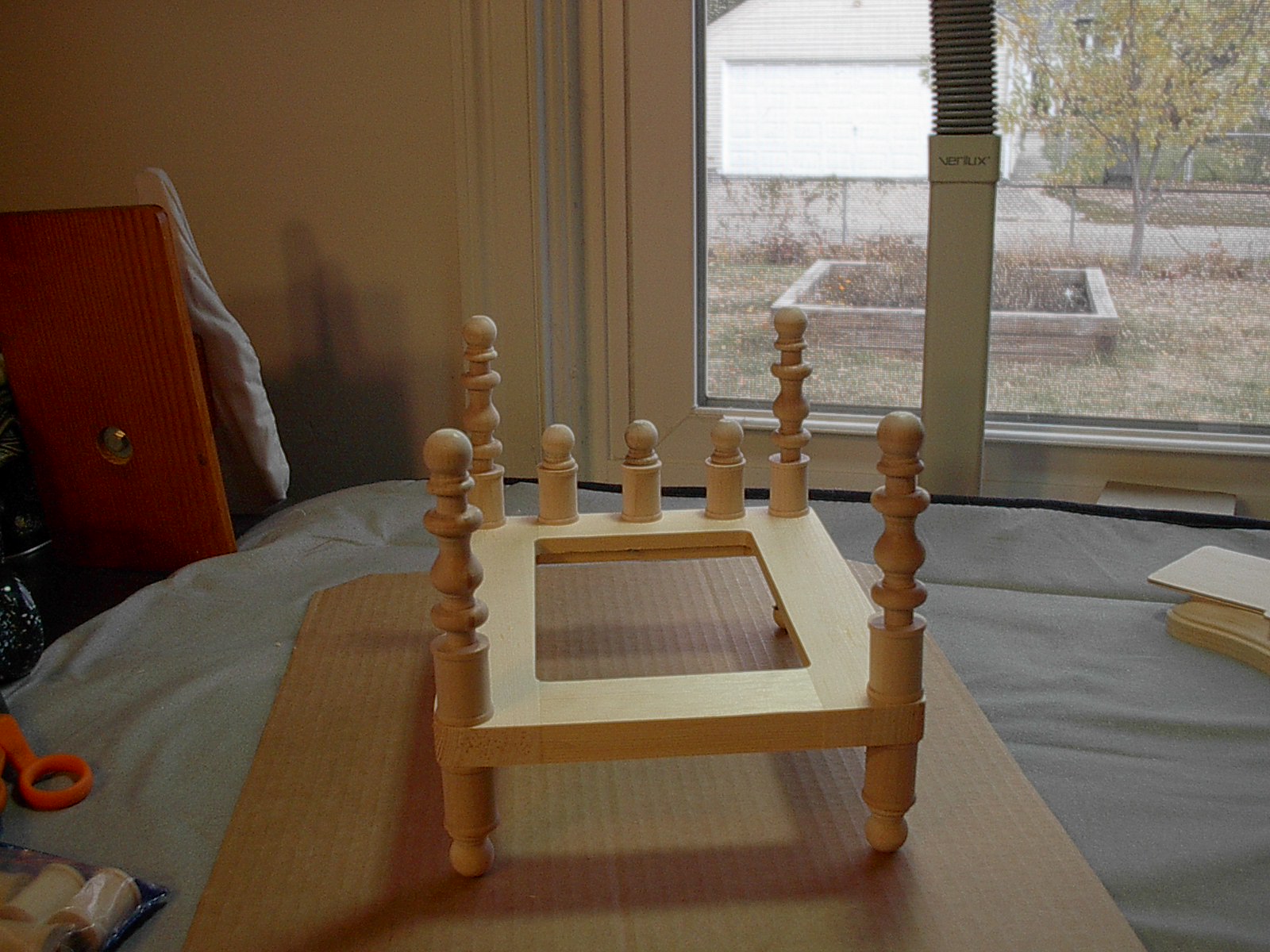 By Hook, By Hand A Simple and inexpensive doll bed YOU can make