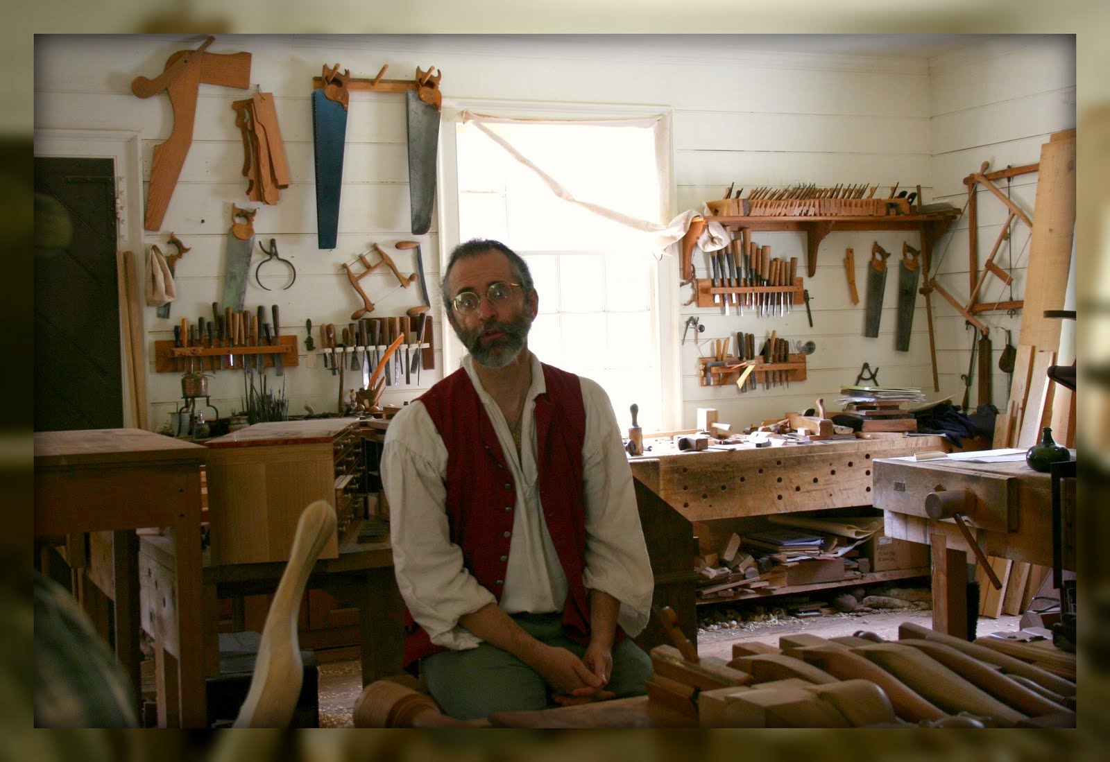 Living In Williamsburg, Virginia Maker Shop, Colonial