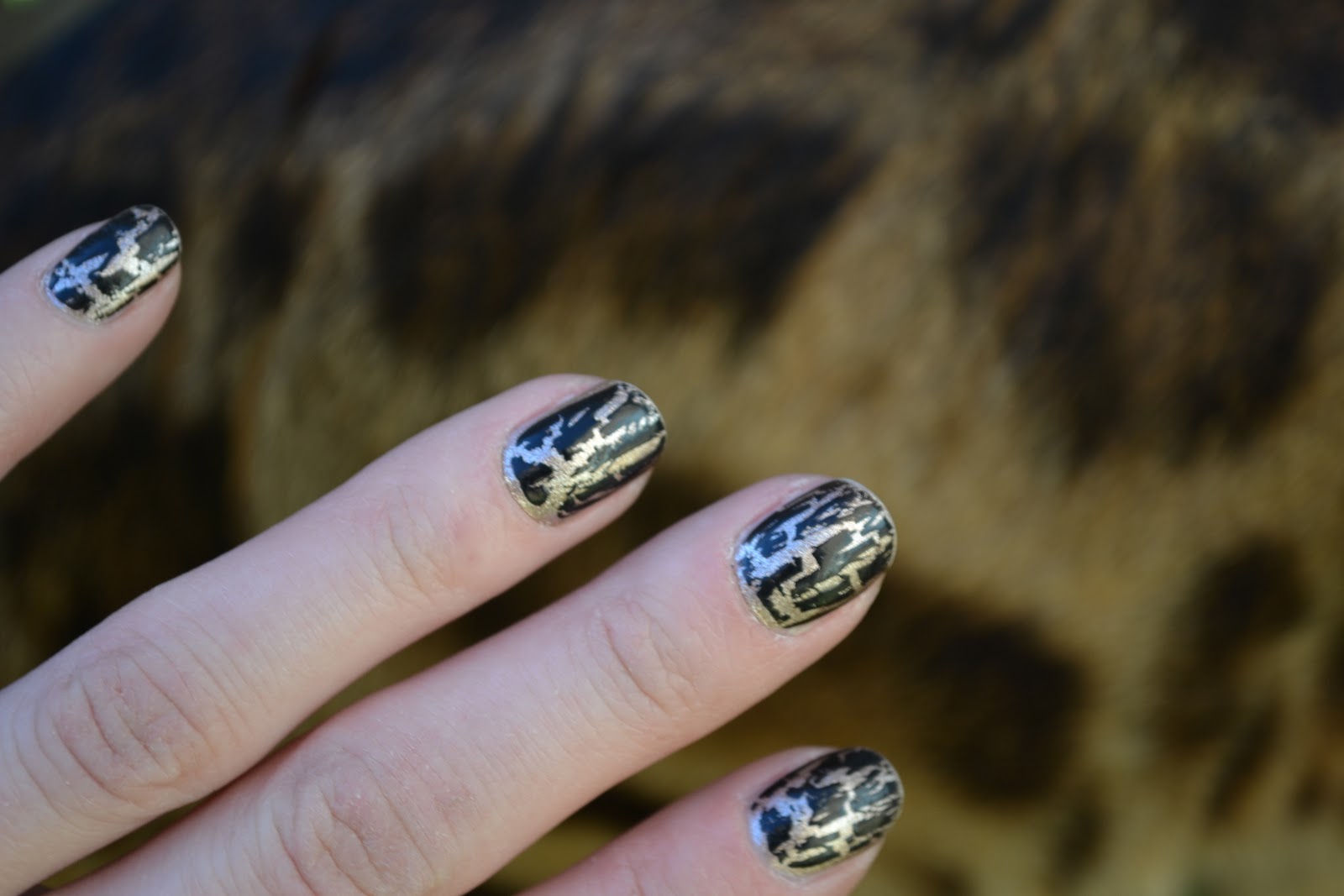 Camo Fingernail Polish