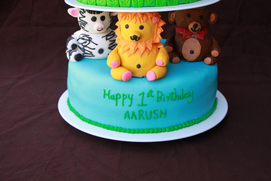 DHANYA S DELIGHTS: Animal Themed Cake