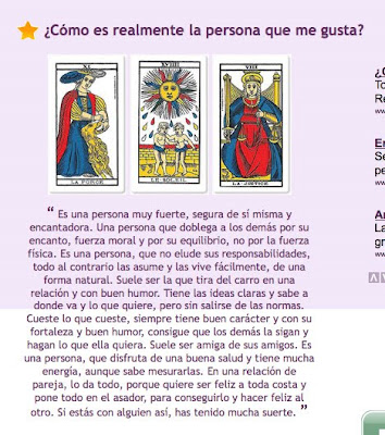 El Tarot y el chico que me gusta... El Tarot y el chico que me gusta...
