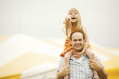child and dad