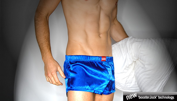 blue footy shorts