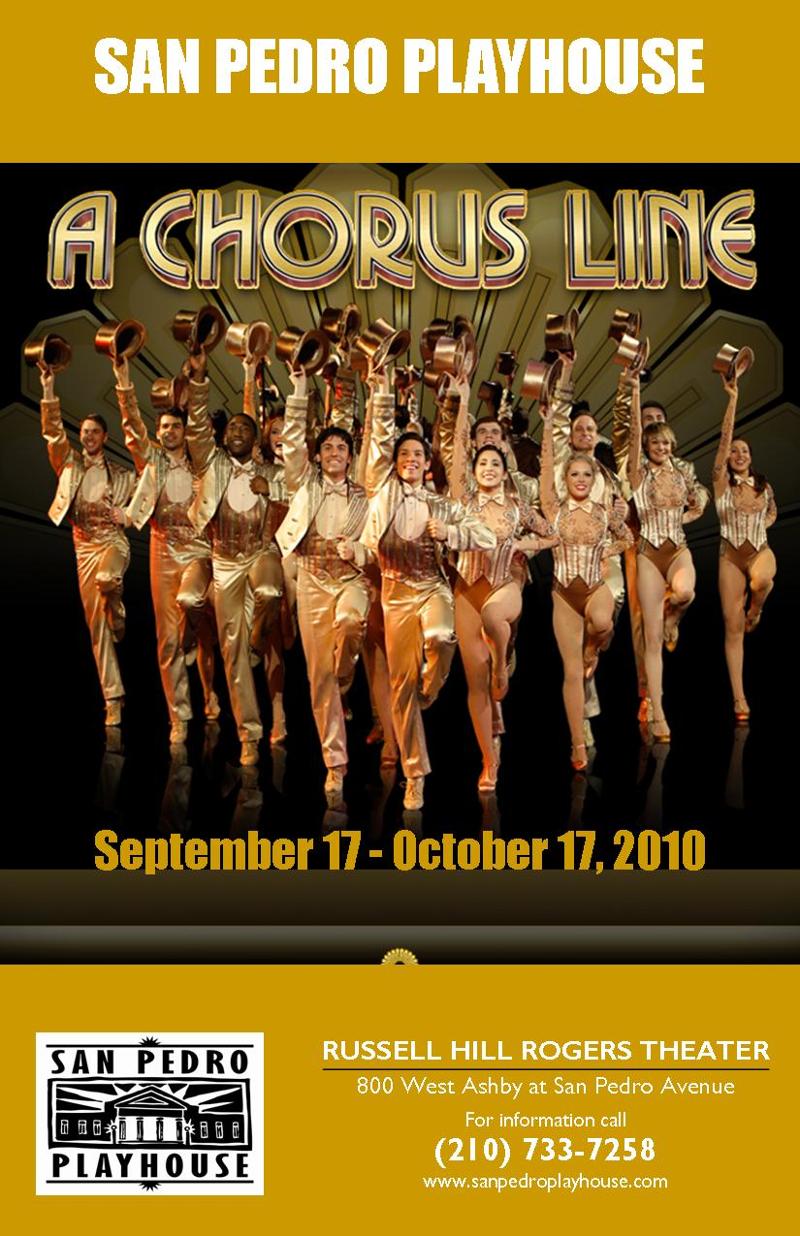 TPR Arts San Pedro Playhouse Presents "A Chorus Line"
