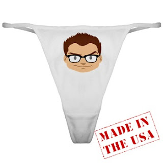 CafePress Wake Up Smarter Thong Panties