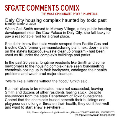 SFGate Comments Comix - March, 2009