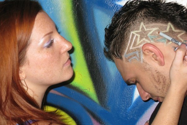 a hair pattern with color. Hair Color Patterns. a hair pattern with color.