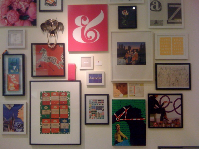 The ampersand artwork in all