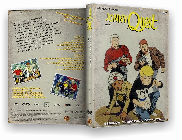 DVDcustoms DVD Jonny Quest (1986)
