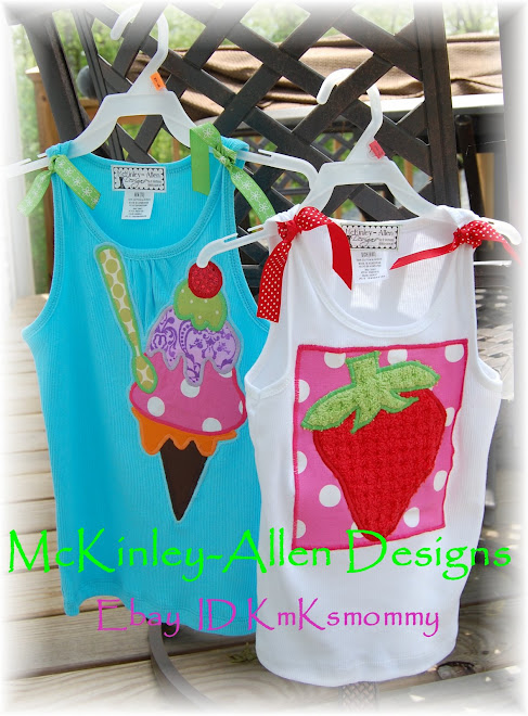 ~Appliqued Summer Tanks~ $35