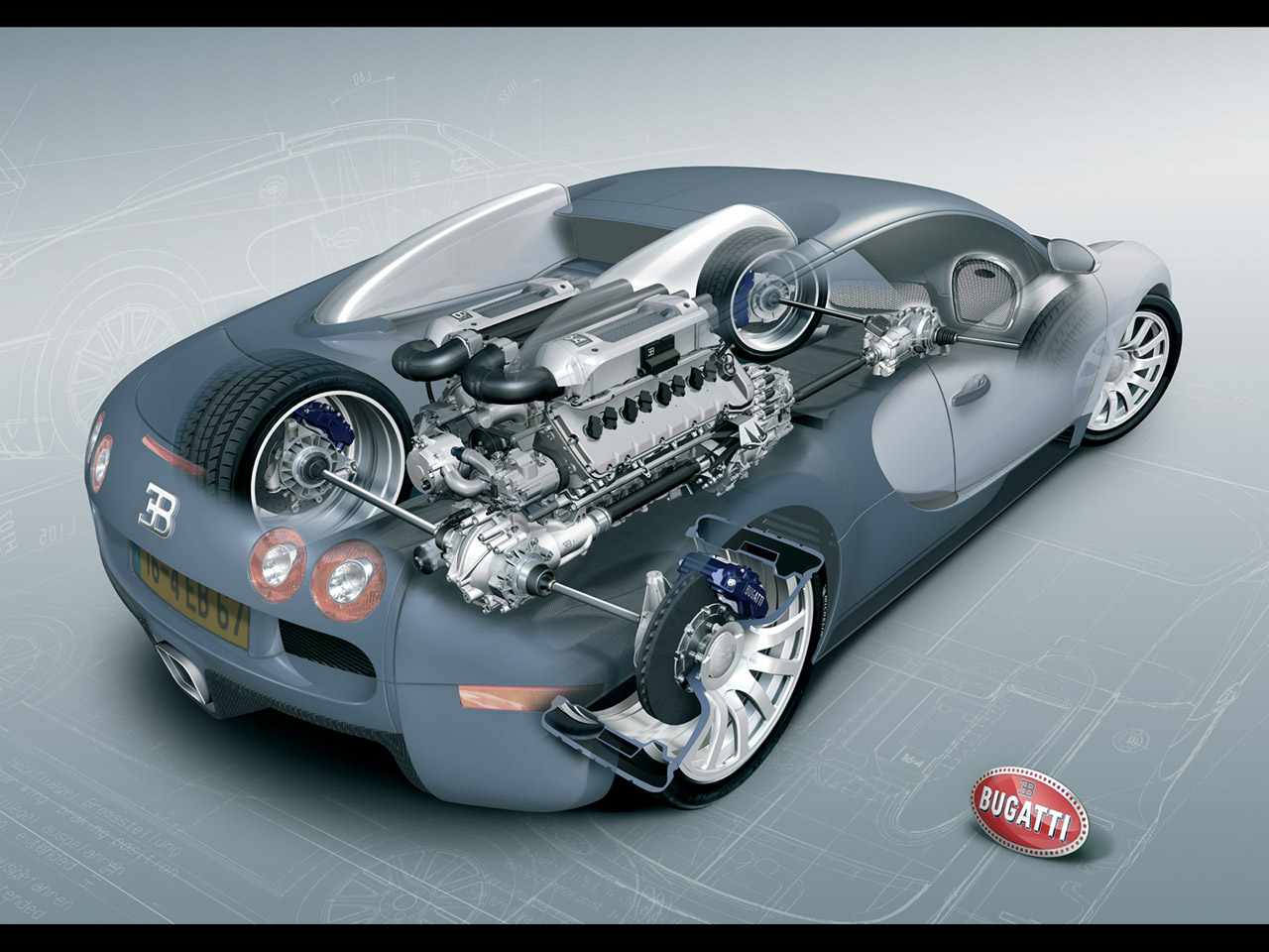 Bugatti Veyron Includes