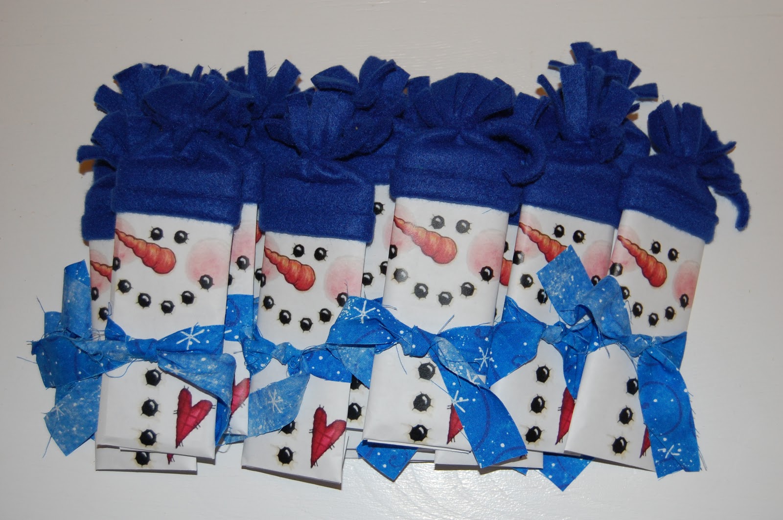 blue wrapper candy
