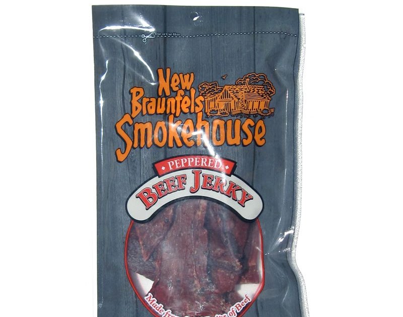 New Braunfels Smokehouse Peppered Beef Jerky Reviews