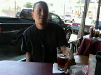 beer at waterfront tavern