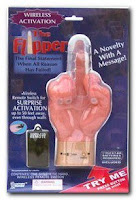 remote controlled middle finger