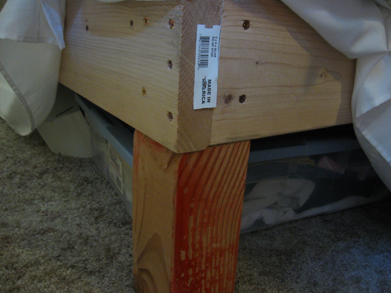 bed frame diy
