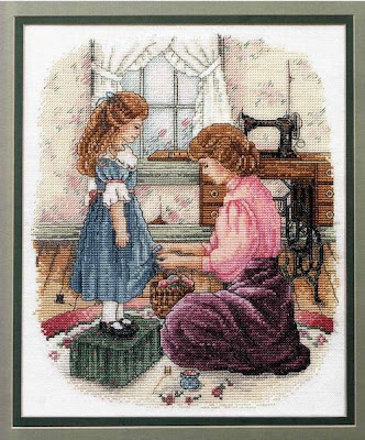 Menina com a mãe
