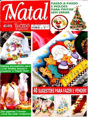 Download - Revista  Pintura em tecido Natal Especial