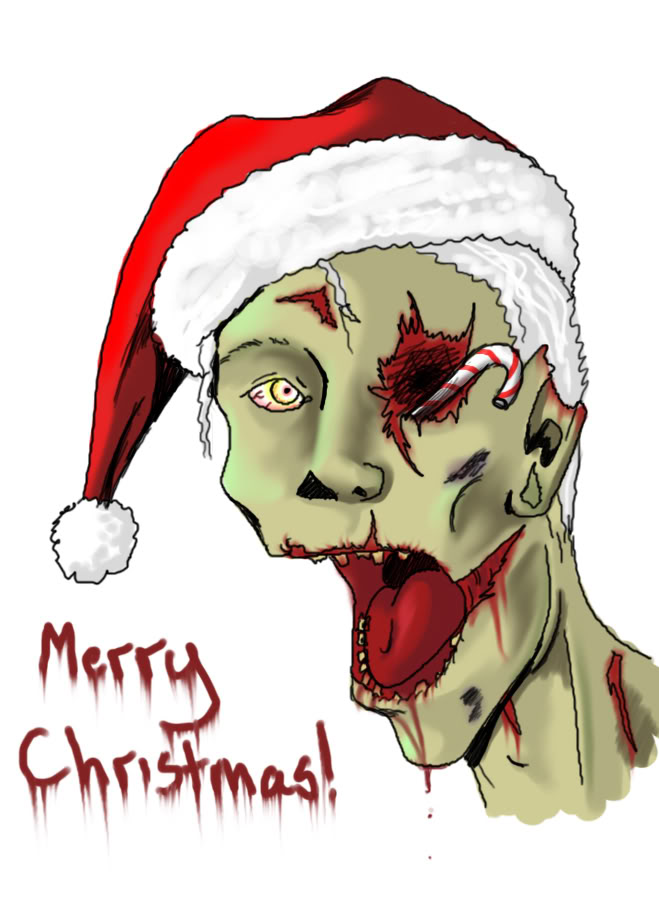 Terroríficas Navidades para todos!!! Xmas+Zombie