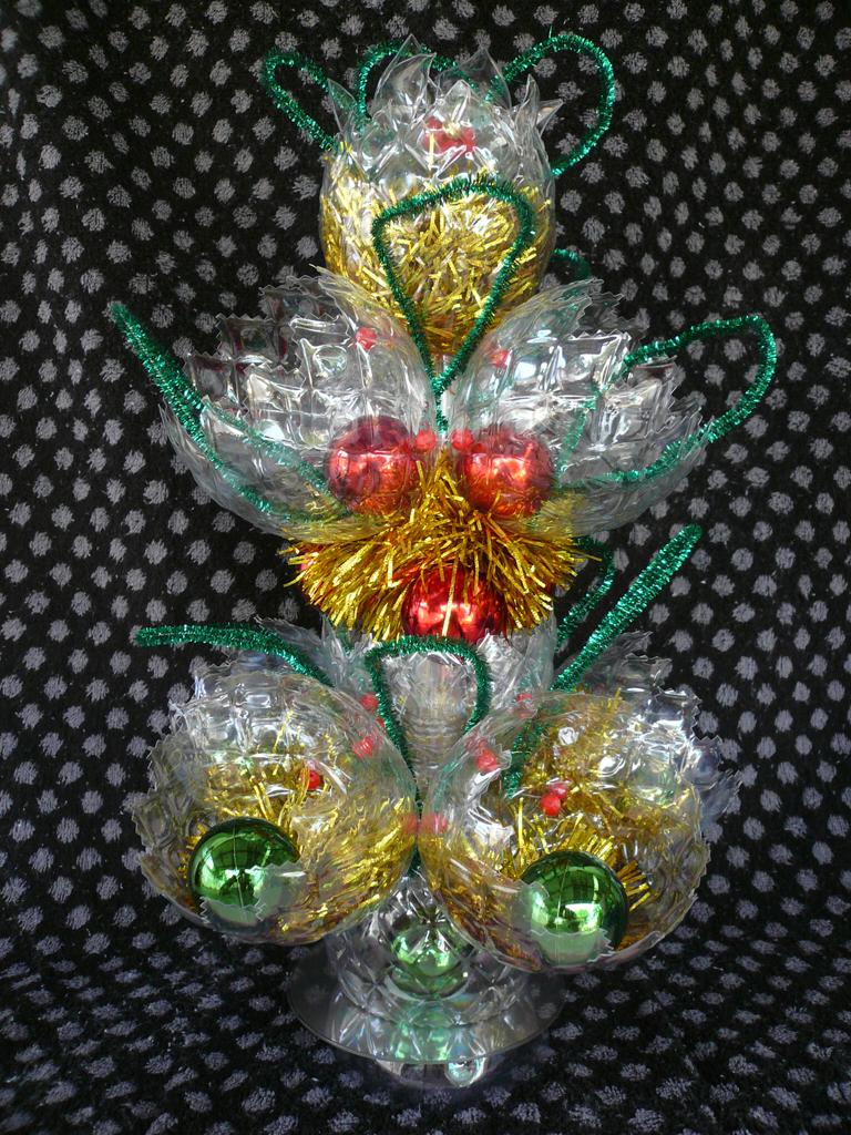 Artesanato com garrafas pet O Natal está chegando Artesanato Garrafa Pet Natal ~ Artesanato com garrafas pet O Natal está chegando