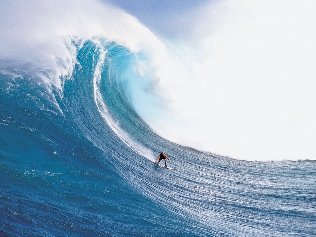 largest wave