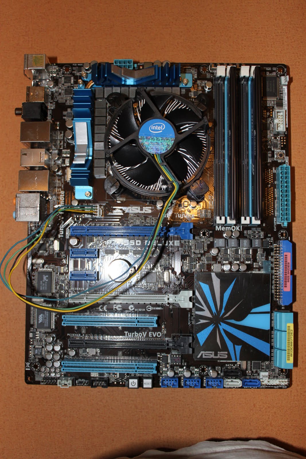 Stereowise Plus  Asus P7p55d Deluxe Motherboard And U3s6